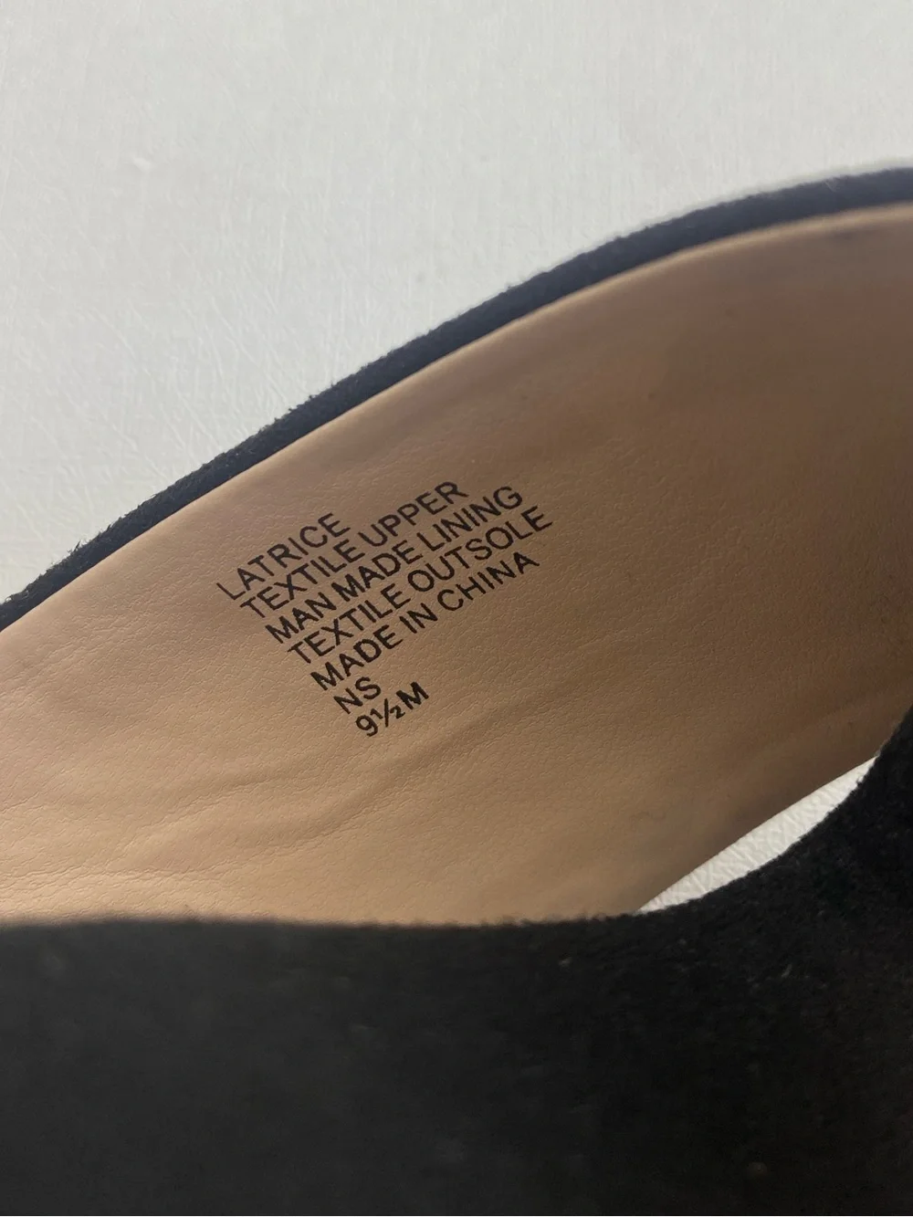 Charles By Charles David Latrice Black Crisscross Cork Wedge Sandals shoes 9.5